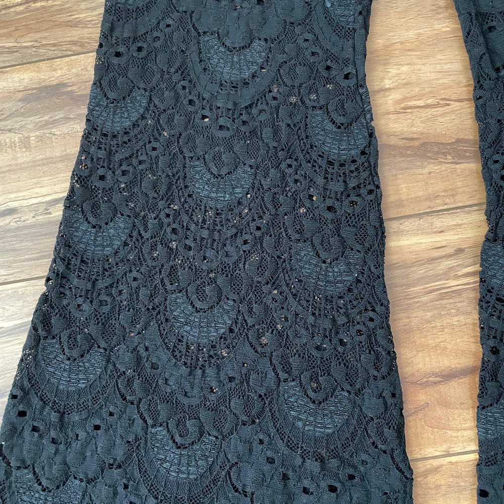 Nightcap clothing lace bell bottom pants